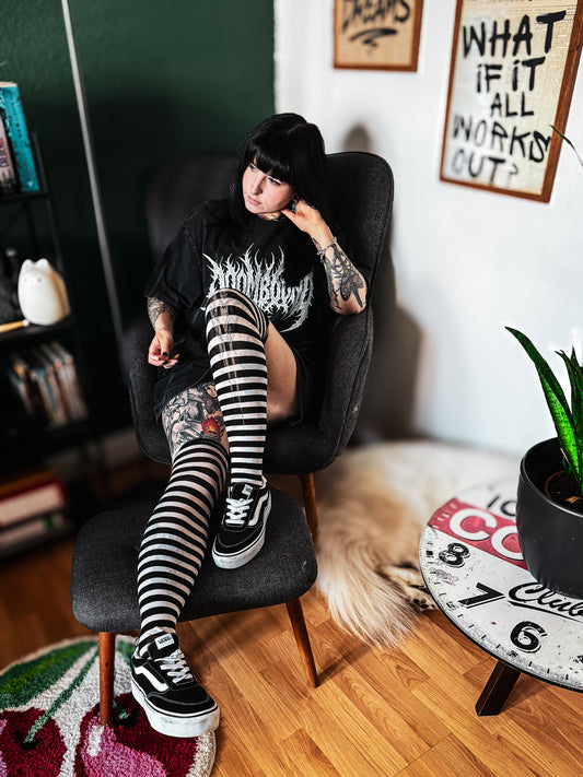 KRAMPUS – Oversize Acid Washed Tee