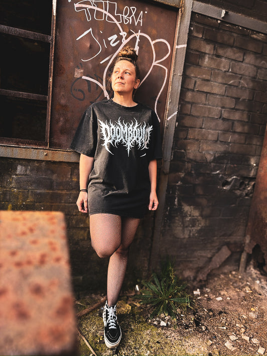 KRAMPUS – Oversize Acid Washed Tee