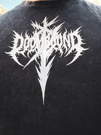 Skull Shredder – Oversize Acid Washed Tee