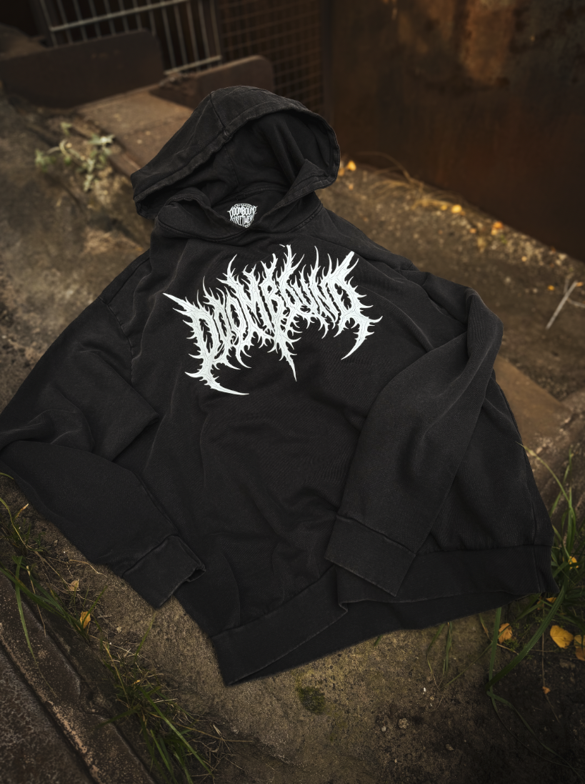 KRAMPUS – Oversize Acid Washed Hoodie