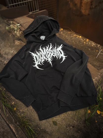 KRAMPUS – Oversize Acid Washed Hoodie