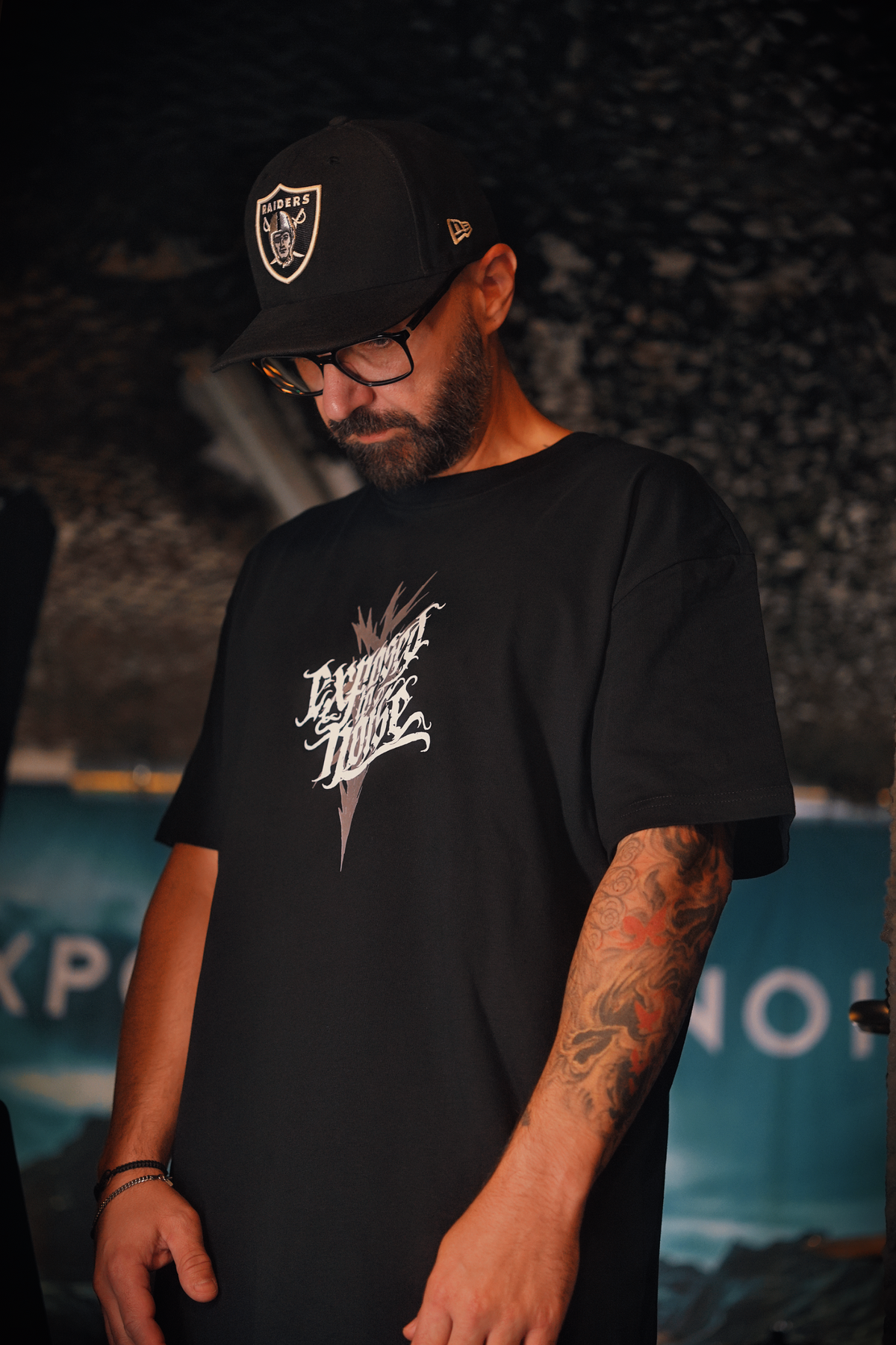 Gravity Oversize Shirt – Exposed to Noise × Doombound