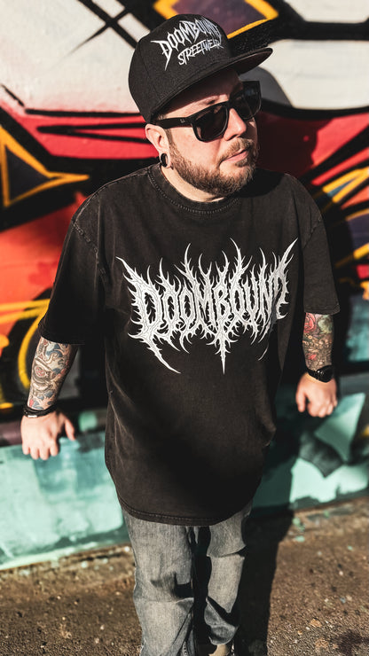 KRAMPUS – Oversize Acid Washed Tee