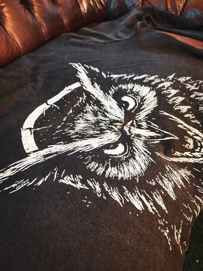 OWL – Nightwatch Oversize Acid Washed Tee