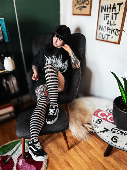 KRAMPUS – Oversize Acid Washed Tee